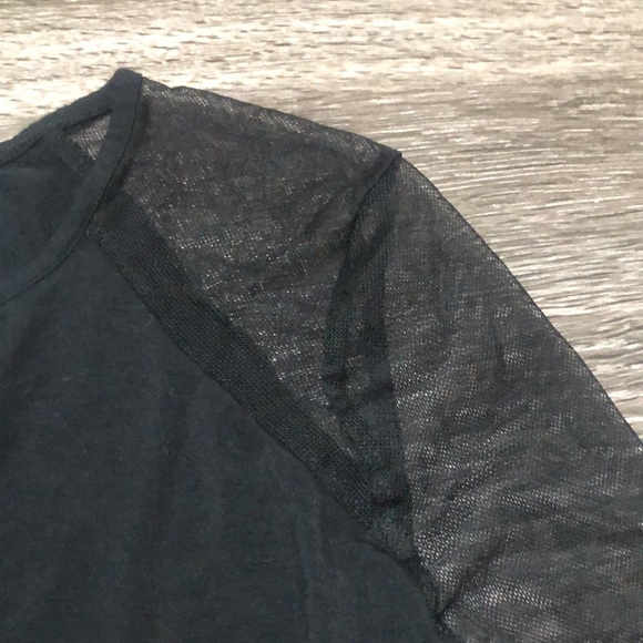 Venus Mesh Sleeve Top - Picture 7 of 8